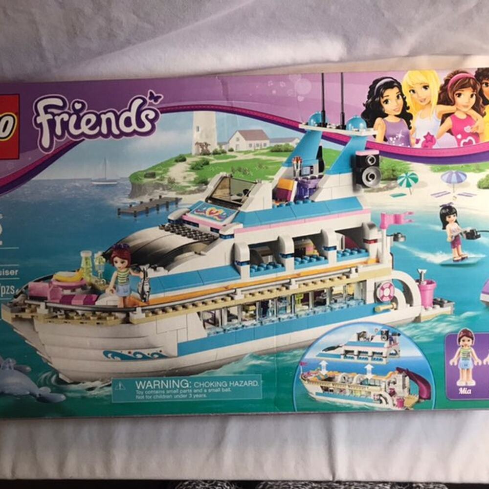 Lego 41015 LEGO Friends Dolphin Cruiser New in Open Box Complete Retired